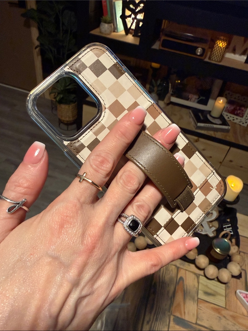 🤎Chocolate Checks•Walli.Case•iphone.16.pro.max•case🤎 - Picture 4 of 12